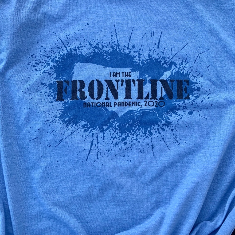 Frontline coronavirus tee